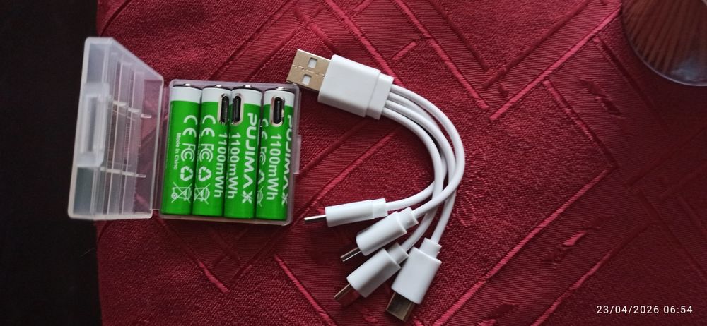 ААА батерии USB C