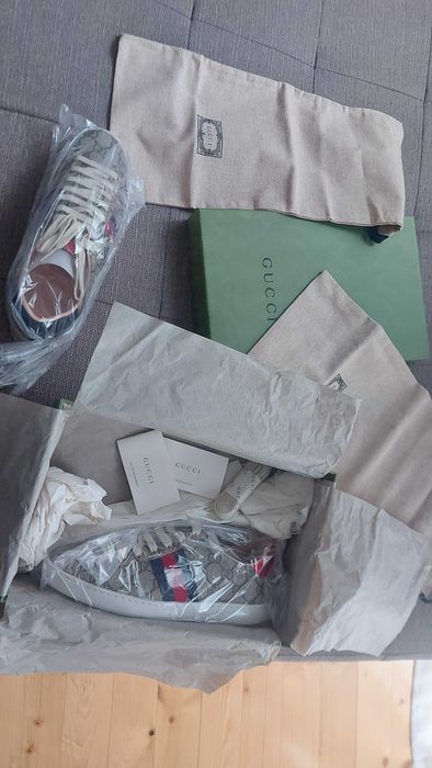 Дамски НОВИ кецове Гучи оригинални