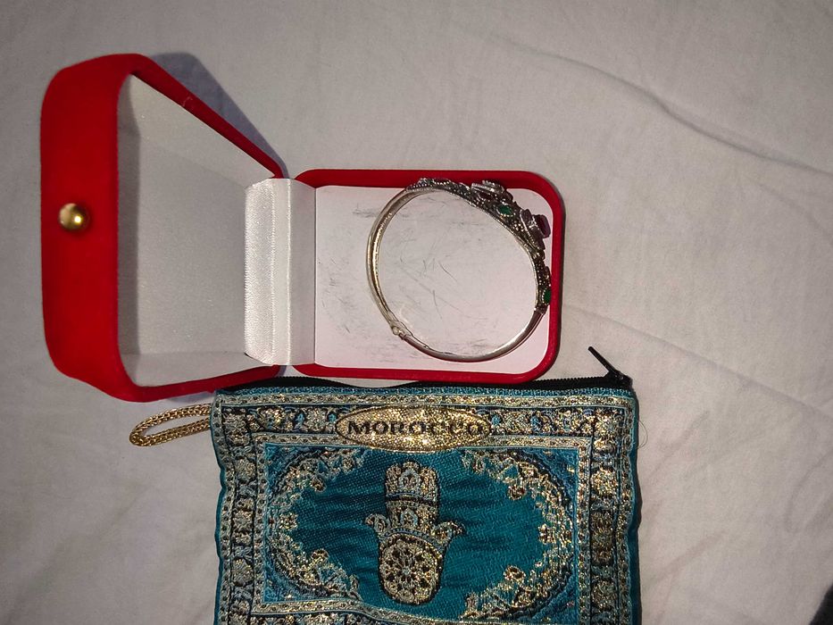 Brățară din argint placata cu platina
