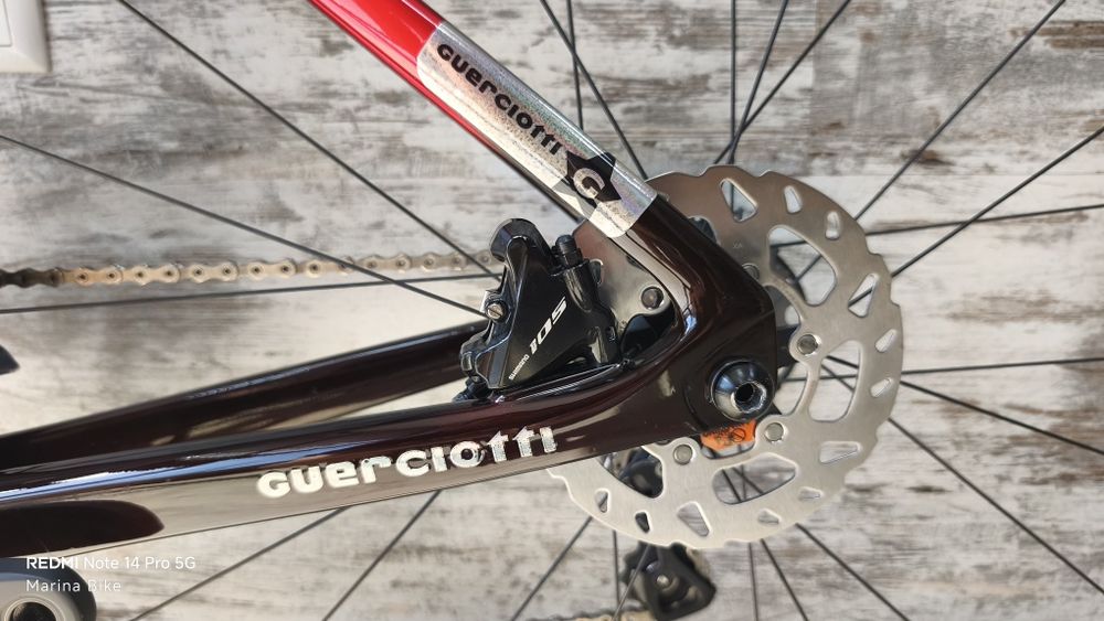 Карбонов шосеен велосипед Guerciotti Veloce S Ultegra Mix Velomann V30 | M (Пребоядисван)