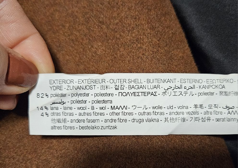 Palton M Bershka bărbați toamnă