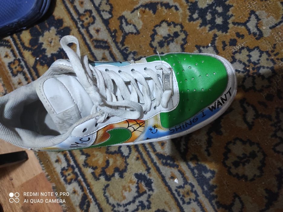 Кросовки Найк кастомные