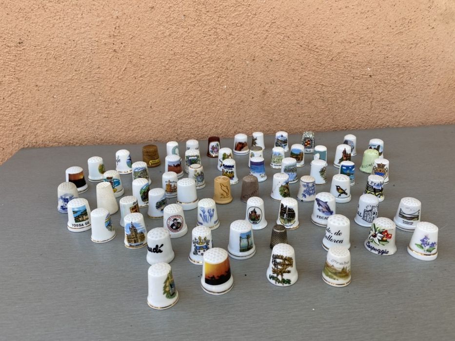 60 броя порцеланови напръстници колекция от цял свят напръстник 000#29