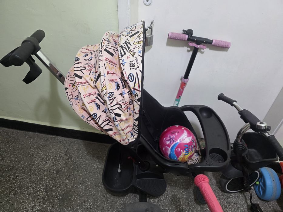 Детска триколка 3 в 1