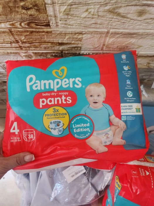 Памперси-Pampers pants само в номер 3