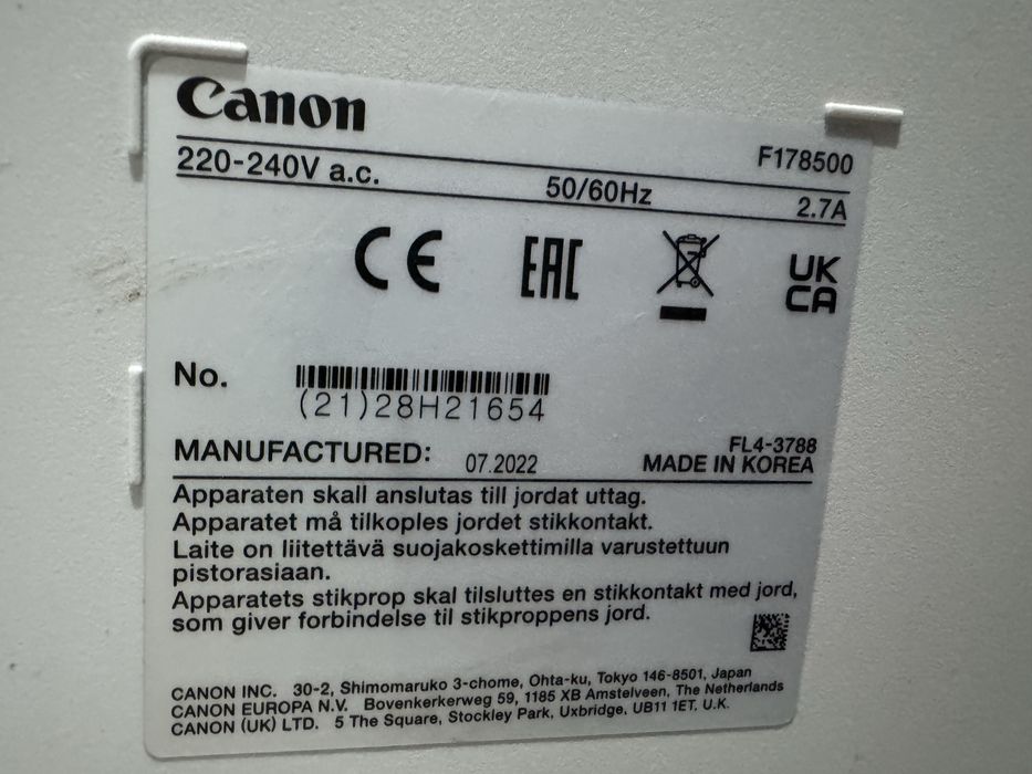 CANON image runner 2425