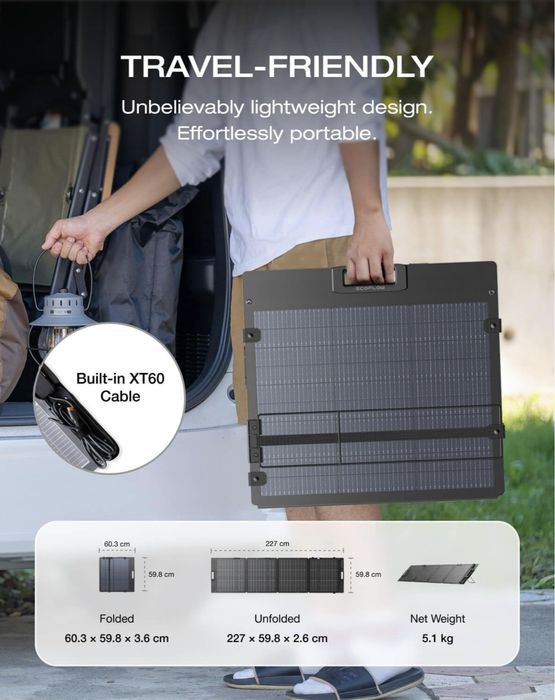 Солнечная панель EcoFlow 220W gen3 модель 2026 года