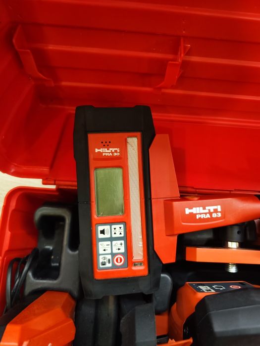 Nivela laser completa Hilti PRA 30 HVS dubla panta orizontal vertical