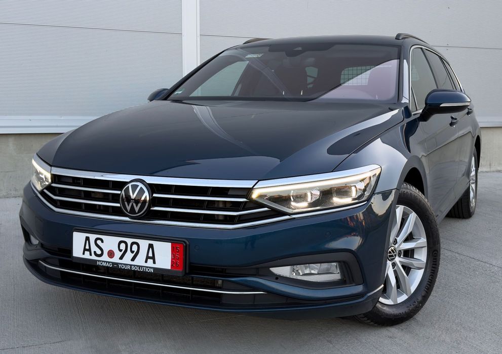 Volkswagen Passat B8 Facelift/ 02.2023/2.0 TDI/ 150 CP/ Bord Virtual/Matrix/Ambientale