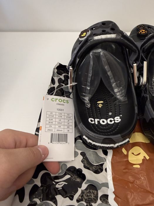 Crocs x Bape (Black)