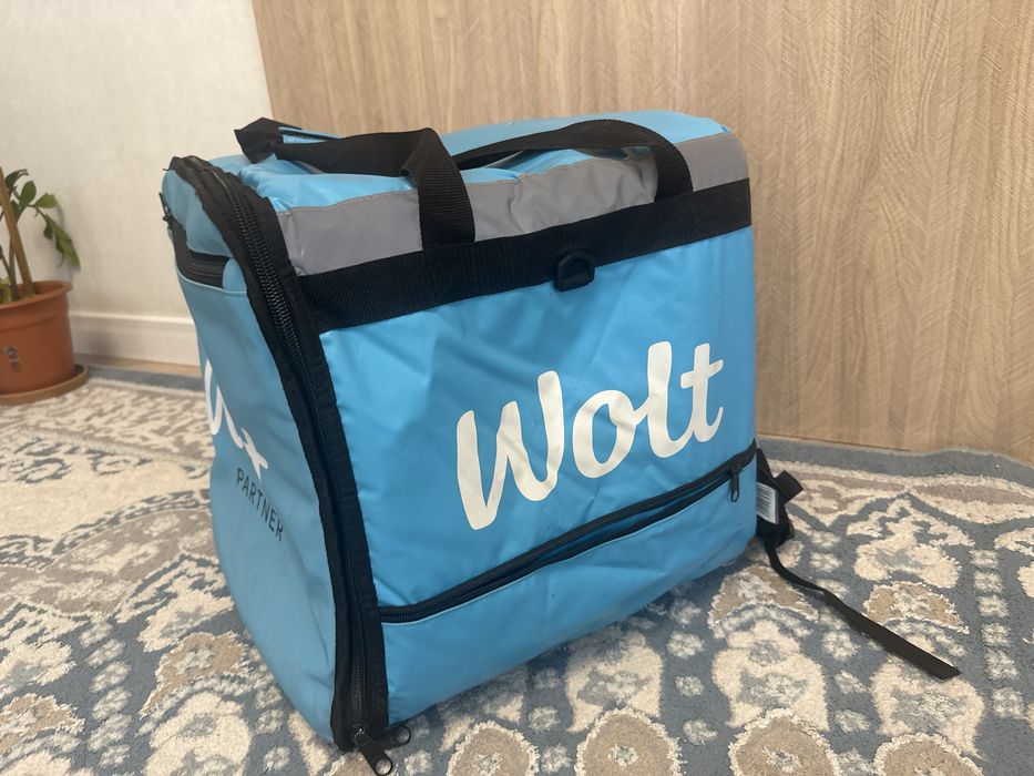 Сумка Wolt б/у, продам срочно