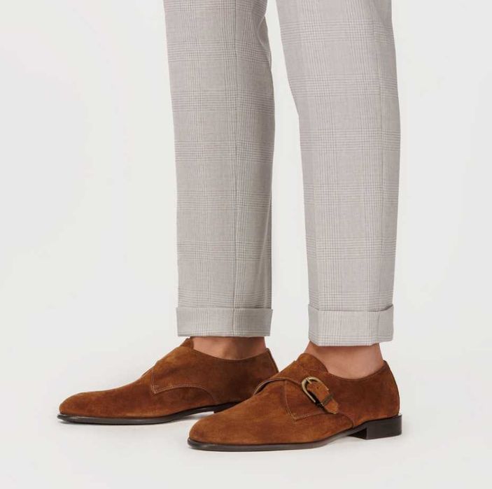 Pantofi monk 45 de lux Daniel Kenneth NOI lucrati manual piele natural