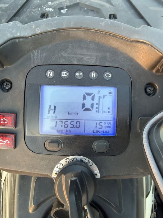Linhai 570 promax. Atv-ul este pe firma nu persoana fizica