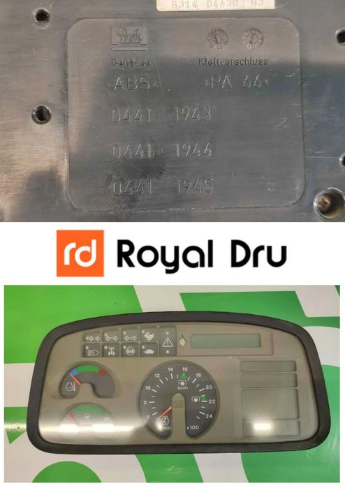 Bord / Instrumente de bord Deutz, instrumente de bord tractor