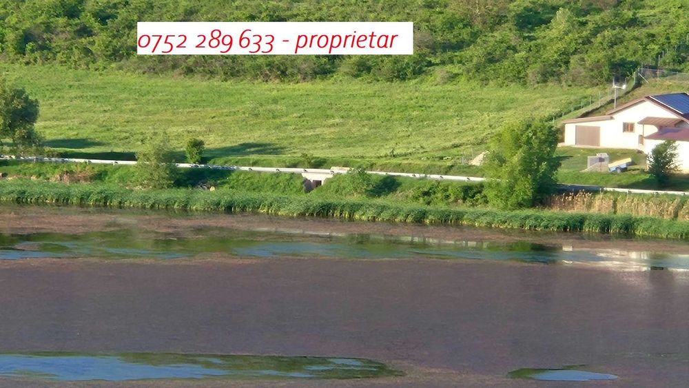 Doar doua disponibile . Plata in 3 luni pentru teren cu vedere catre lac