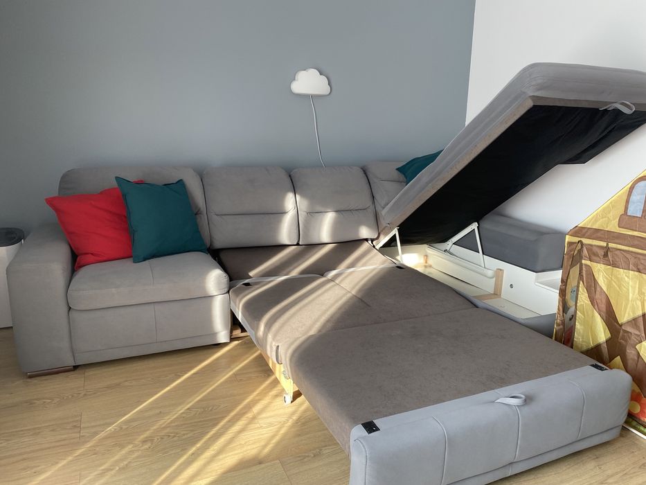 Vand canapea stofa antipete (Aqua Clean)extensibila/lada de depozitare