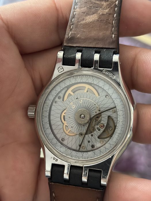Ceas swatch automatic cu cutia originala