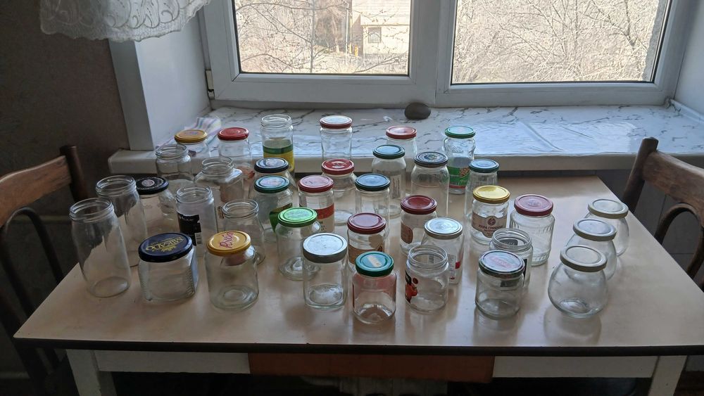 Банки стеклянные