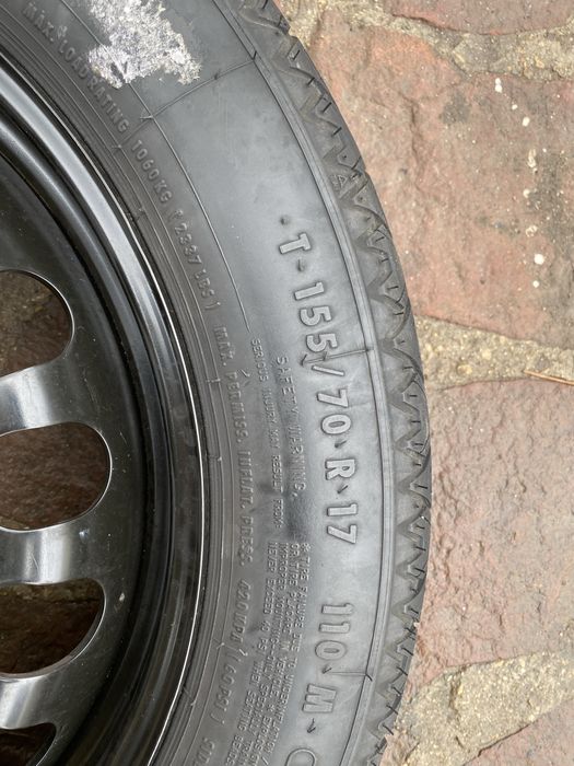Резервна гума с джанта Mercedes , патерица 17ка 5х112