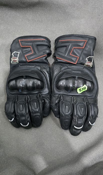 Mănuși piele moto Harley Davidson XL