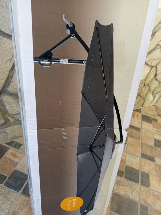 Елегантен градински чадър