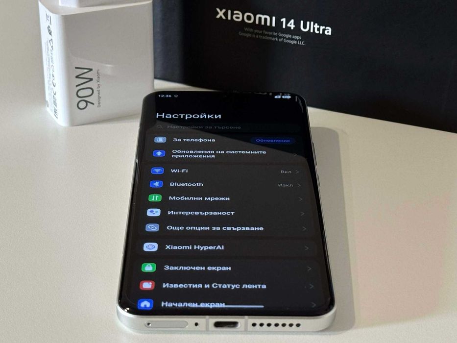 Бартер! Гаранция! Xiaomi 14 Ultra 512/16GB White (Бял)