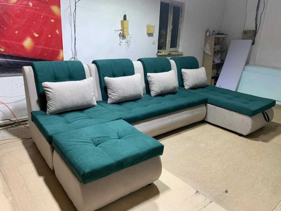 Диван угловой РАЯ 3,5 метра напрямую от производства / Мягкая мебель