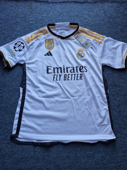 Tricou Vini Jr. Real Madrid Home 2023-24