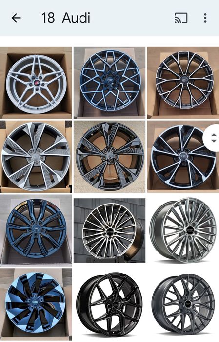 Jante 18 Audi  RS6 Style Maro Satin
 Jante Noi cu Factura si Garantie ‼️autohauss.ro‼️