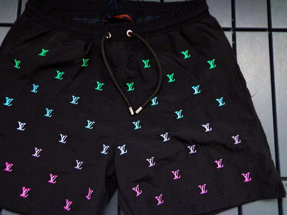 Мъжки плувни шорти Louis Vuitton LV Blason Embroidered Swim shorts