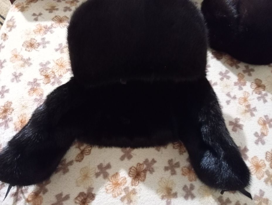 норковая ушанка мужская