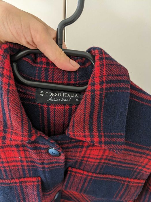 Вълнена дълга риза Corso Italia