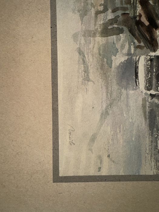 Minu Movilă - acuarelă pe hârtie