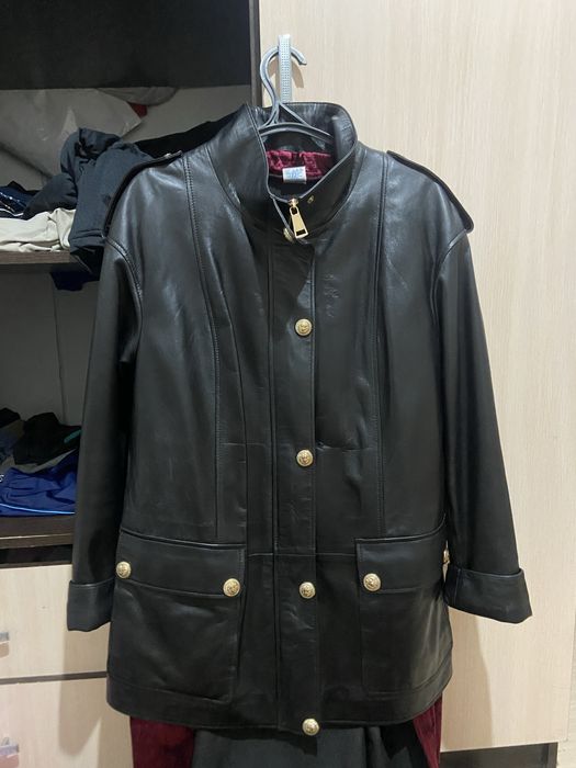Куртка кожанная новая