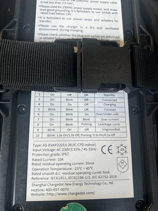 Incarcator masina electrica MG/ Statie incarcare masina MG