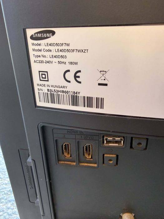 2 Televizoare Samsung 32” + 40” – LT32E319EU și LE40D503F7W – 600 lei ambele