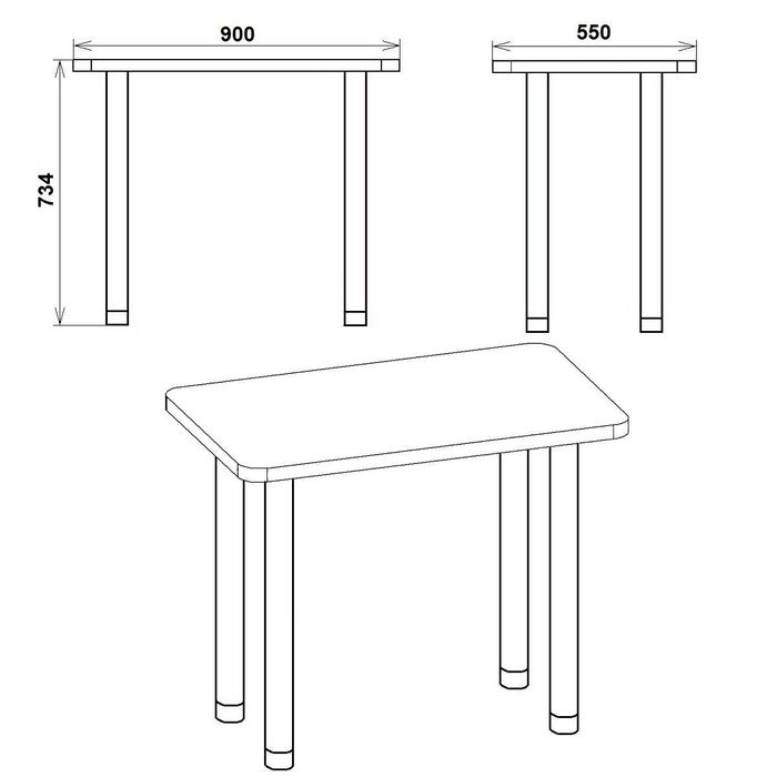 Нова! Трапезна маса Компанит КС-9