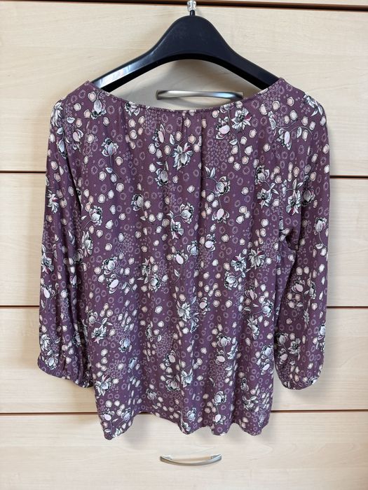 bluză florală cu mâneci trei sferturi Sense