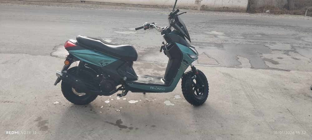 Mototsikl moto skuter benzinli hamma joyi ishladi garantiya