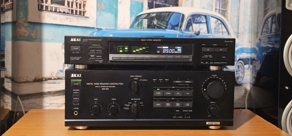Akai AM 55 statie audio - amplificator