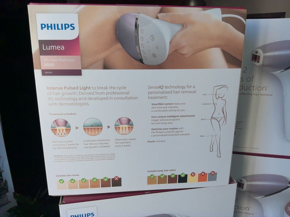 Epilator  IPL Philips Lumea SEria 8000 BRI947 Sigilate!!!