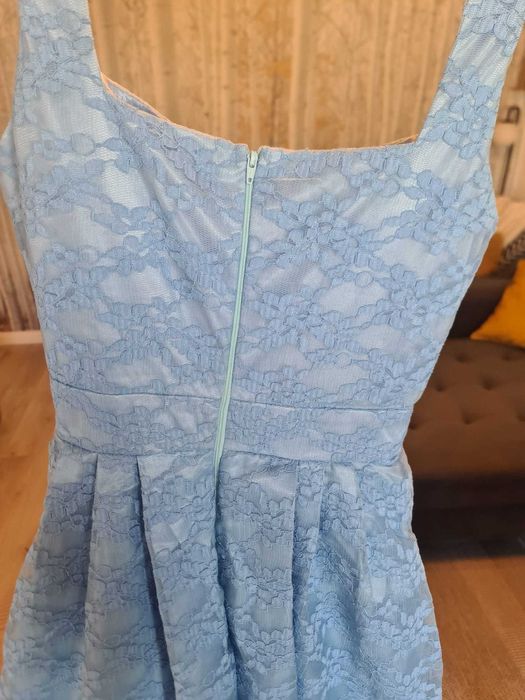 Rochie Albastra Atmosphere Fashion - Pentru Ocazie de Nasa Nunta Botez