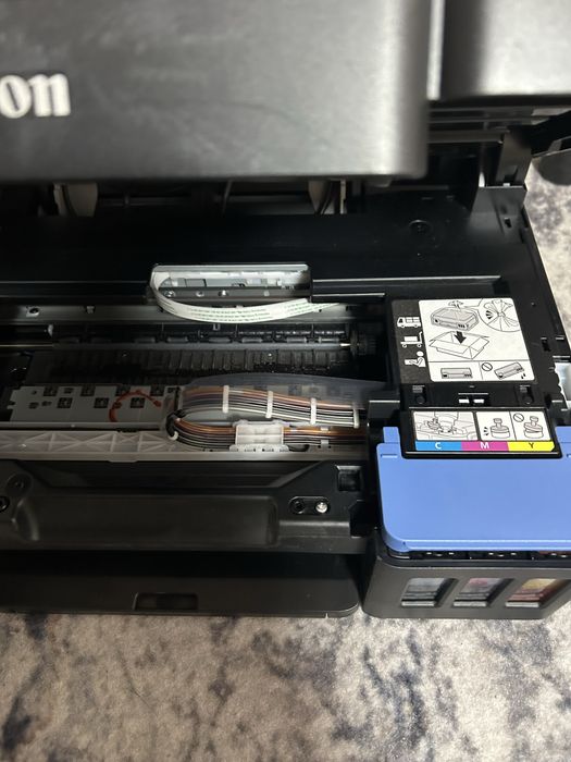 Струйный цветной принтер сканер копир canon pixma g3411