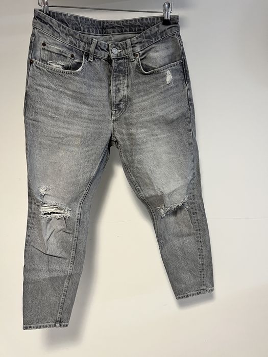 Vand blugi Zara Dad Jeans gri