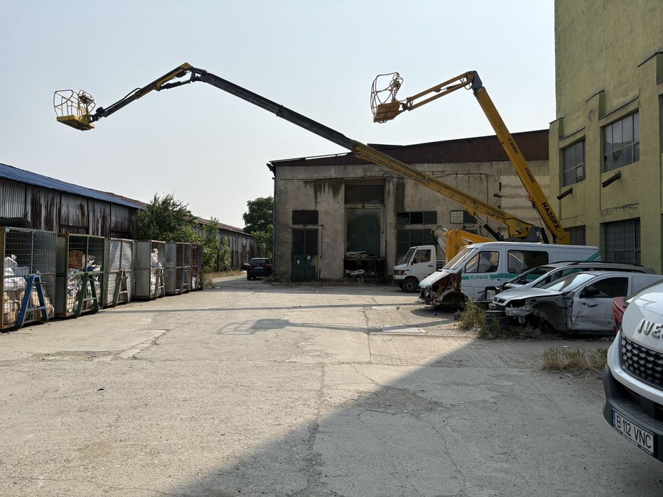De vinzare nacela 28m 0736466940 haulotte an 2009  ore 4380 inaltime de lucru 28 m