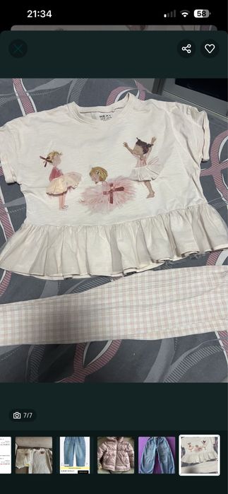 Дрехи за момиче 5,6,7 годинки на next, Zara, mayoral guess