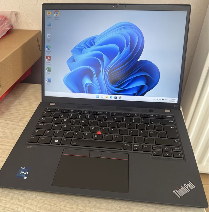 Laptop Lenovo ThinkPad T14 Gen 3 intel i5(12th)Ram 16Gb/Ssd 512Gb/windows 11