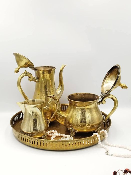 EEPNS silver plated ,Винтидж английски посребрен комплект
Винтидж