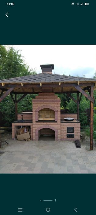 Печник. Кладка печи. Мангал печь