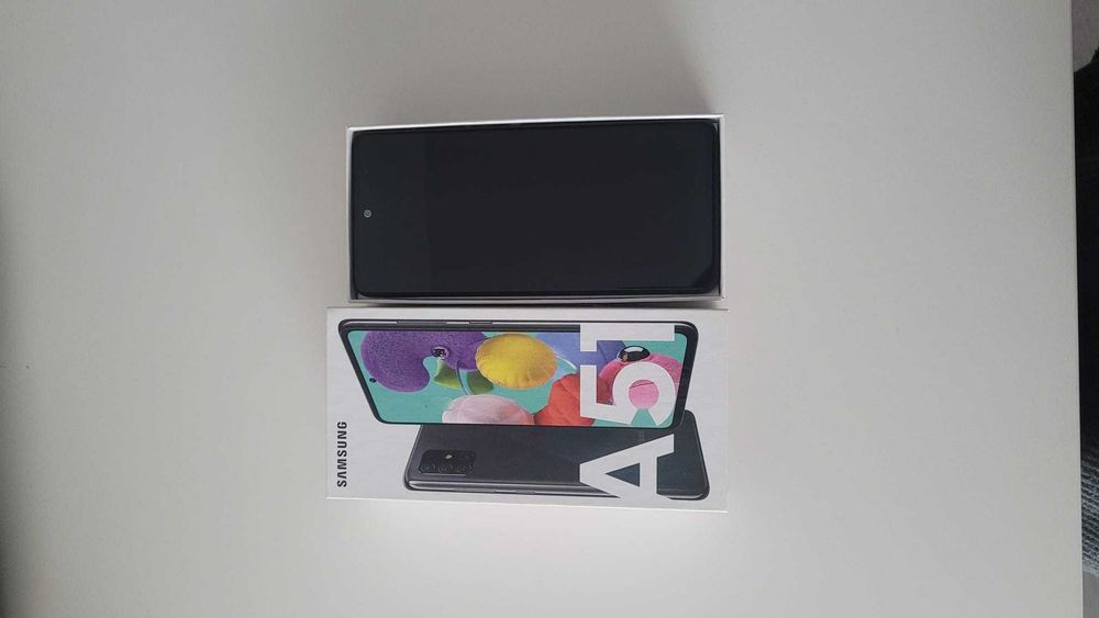 Telefon mobil Samsung Galaxy A51, negru, Dual SIM, 128GB, 4GB RAM, 4G